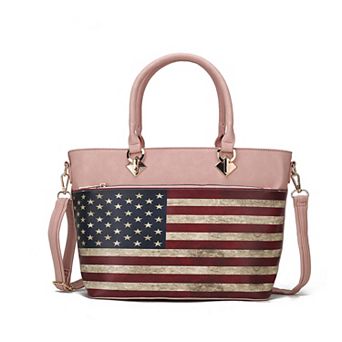 MKF Collection Lilian Women’s Flag Tote Bag By Mia K