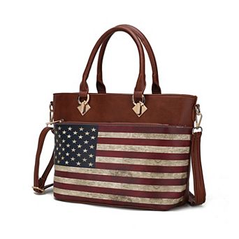 MKF Collection Lilian Women’s Flag Tote Bag By Mia K