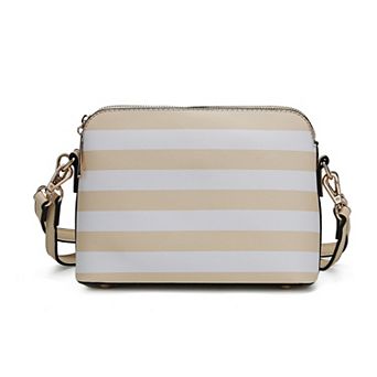 Mkf Collection Kimmy Striped Crossbody Bag By Mia K