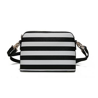 Mkf Collection Kimmy Striped Crossbody Bag By Mia K
