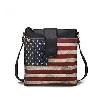 MKF Collection Josephine Women’s Flag Crossbody Bag By Mia K