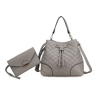 Mkf Collection Wendy Bucket Bag With Wristlet By Mia K