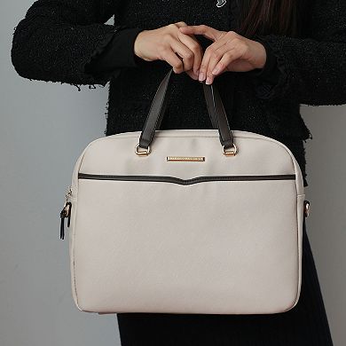 Mkf Collection Rose Women's Laptop Case, Briefcase By Mia K