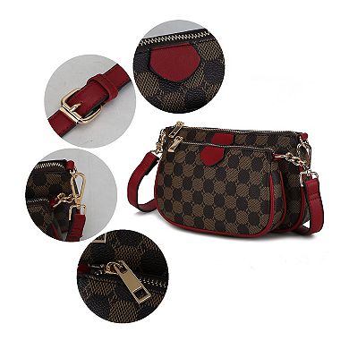 Mkf Collection Evanna 3 Pcs Crossbody Bag By Mia K