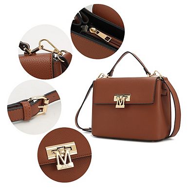 MKF Collection Hadley Women’s Satchel Bag With Wristlet Wallet By Mia K- 2 Pieces