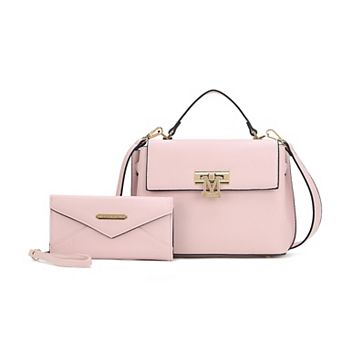 MKF Collection Hadley Women’s Satchel Bag With Wristlet Wallet By Mia K- 2 pc