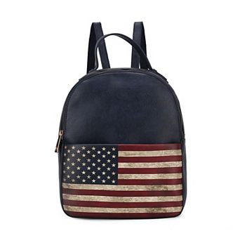 MKF Collection Briella Women’s Flag Backpack By Mia K