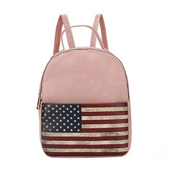 MKF Collection Briella Women’s Flag Backpack By Mia K