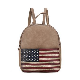 MKF Collection Briella Women’s Flag Backpack By Mia K