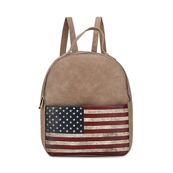 MKF Collection Briella Women’s Flag Backpack By Mia K