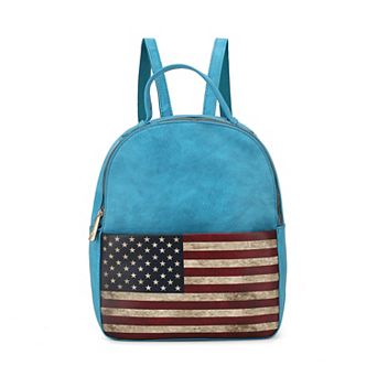 MKF Collection Briella Women’s Flag Backpack By Mia K