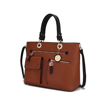 MKF Collection Julia Color-block Women’s Satchel Bag By Mia K