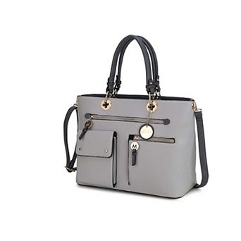 MKF Collection Julia Color-block Women’s Satchel Bag By Mia K