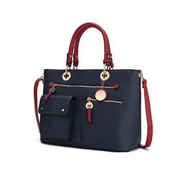 MKF Collection Julia Color-block Women’s Satchel Bag By Mia K