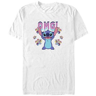 Disney's Lilo & Stitch OMG Stitch Juniors' Graphic Tee