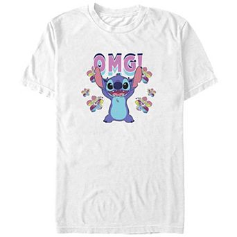 Disney's Lilo & Stitch OMG Stitch Juniors' Graphic Tee
