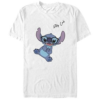 Disney's Lilo & Stitch Stay Cool Stitch Juniors' Graphic Tee