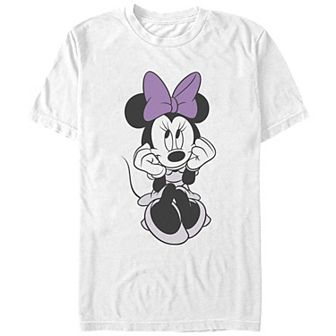 Disney's Minnie Mouse Cute Face Juniors' Graphic Tee