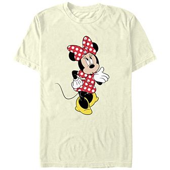 Disney's Minnie Mouse Blowing A Kiss Juniors' Graphic Tee