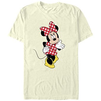 Disney's Minnie Mouse Blowing A Kiss Juniors' Graphic Tee