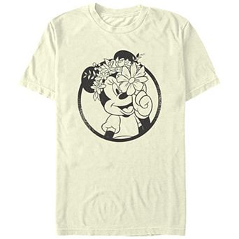 Disney's Minnie Mouse Flower Crown Juniors' Graphic Tee