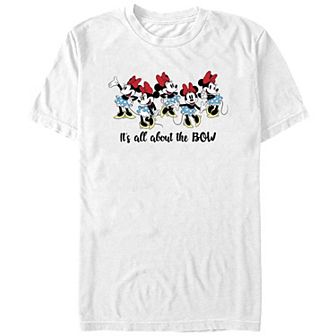 Disney's Minnie Mouse It's All About The Bow Juniors' Graphic Tee
