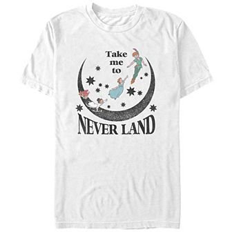 Disney's Peter Pan Take Me To Never Land Juniors' Graphic Tee