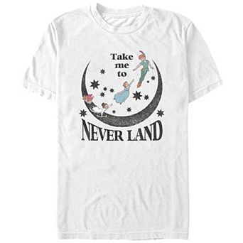 Disney's Peter Pan Take Me To Never Land Juniors' Graphic Tee