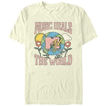 Juniors' MTV Music Heals The World Graphic Tee