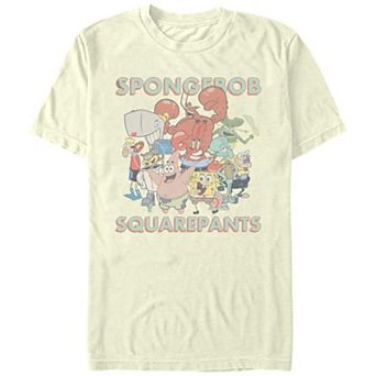 Juniors' SpongeBob Squarepants Core Team Boyfriend Graphic Tee