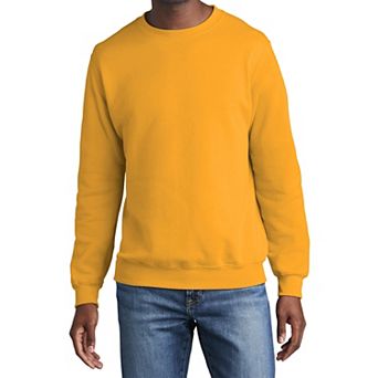 Men's Soft & Cozy Core Fleece Classic Crewneck Cotton/poly Fleece Sweatshirt