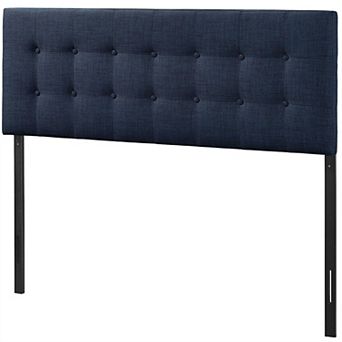 Full Size Fabric Button-tufted Upholstered Headboard