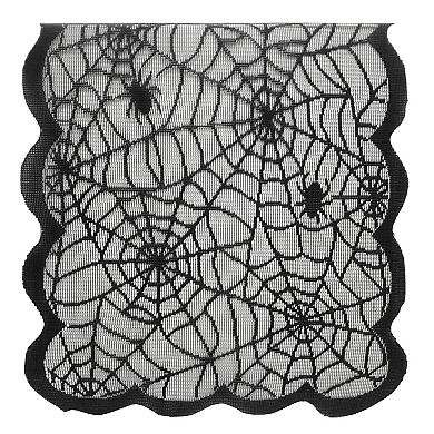 Celebrate Together™ Halloween Spiderweb Lace Table Runner