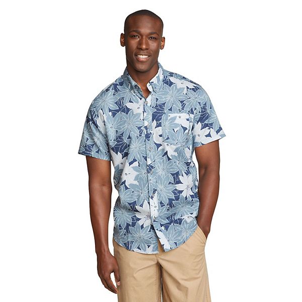 Big & Tall Eddie Bauer Short Sleeve Baja Shirt