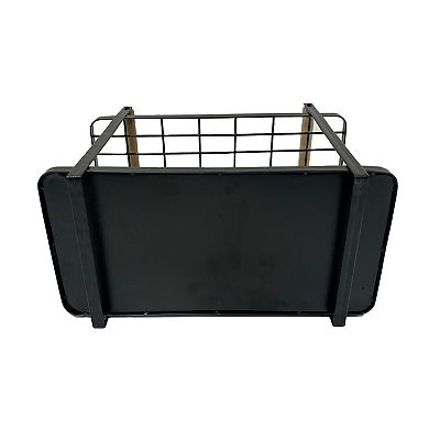 Sonoma Goods For Life® 2-Tier Black Wire Shelf Organizer