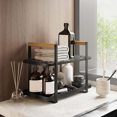 Sonoma Goods For Life® 2-Tier Black Wire Shelf Organizer