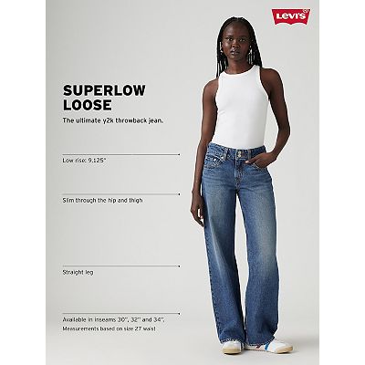 Women's Levi’s® Superlow Loose Straight-Leg Jeans