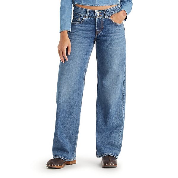 Levi's super wide leg jeans hotsell