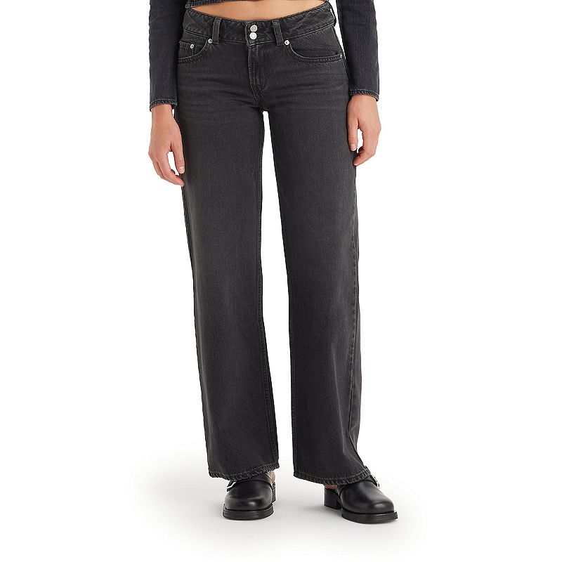UPC 197282461152 product image for Women's Levi’s® Superlow Loose Straight-Leg Jeans, Size: 31(US 12)Medium, Droppe | upcitemdb.com