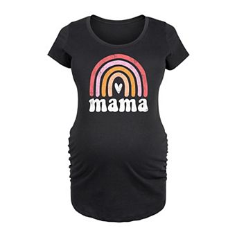 Maternity Rainbow Mama Graphic Tee