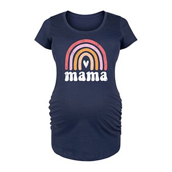 Maternity Rainbow Mama Graphic Tee