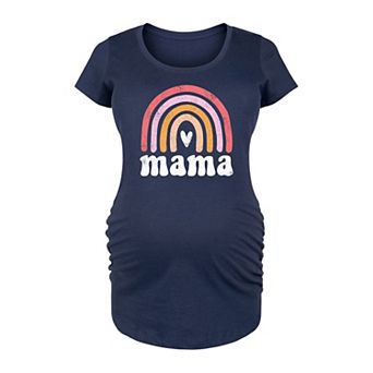 Maternity Rainbow Mama Graphic Tee