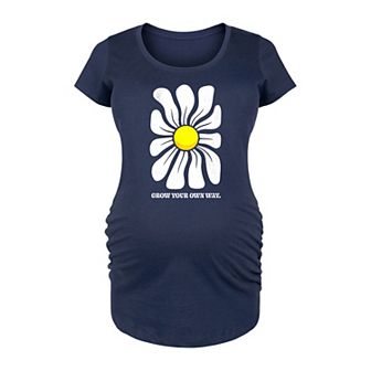 Maternity Grow Own Way Daisy Graphic Tee