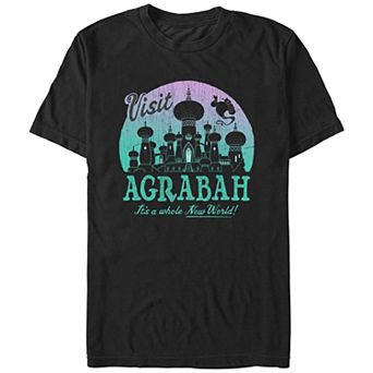 Disney's Aladdin Visit Agrabah Juniors' Boyfriend Graphic Tee