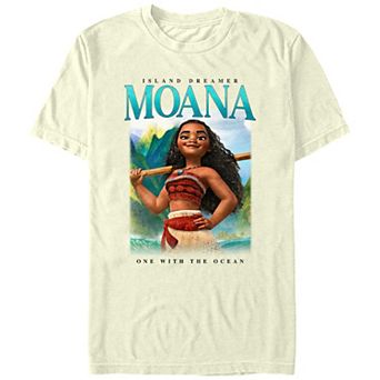 Disney's Moana Island Dreamer Juniors' Boyfriend Graphic Tee