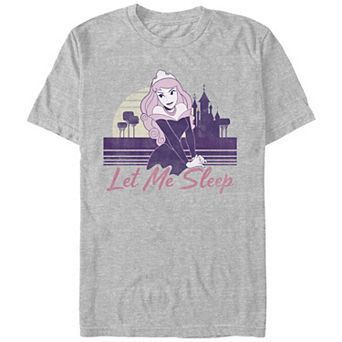 Disney's Sleeping Beauty Aurora Let Me Sleep Juniors' Boyfriend Graphic Tee