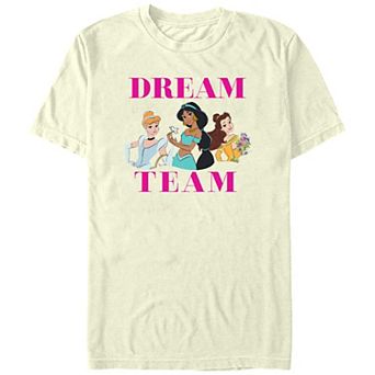 Disney's Cinderella, Jasmine & Belle Princess Dream Team Juniors' Boyfriend Graphic Tee