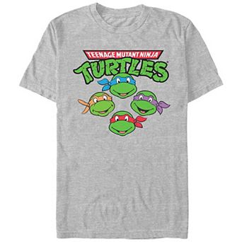 Juniors' Teenage Mutant Ninja Turtles Heros Lineup Boyfriend Graphic Tee