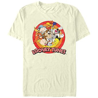 Juniors' Looney Tunes Toon Gang Boyfriend Graphic Tee