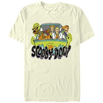 Juniors' Scooby-Doo Mystery Scare Boyfriend Graphic Tee